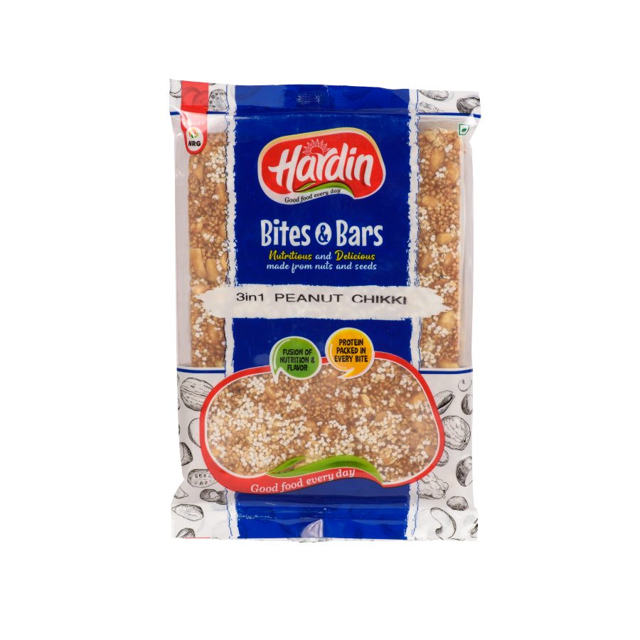 Picture of Hardin 3 In 1 Chikki - 200g