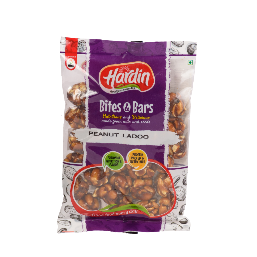 Hardin Peanut Jaggery Laddu 200g - traditional groundnut jaggery laddu pack