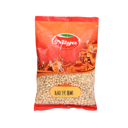 Nitya Black Eye Beans 1kg - high quality chawli beans and black eyed peas beans pack