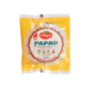 Front view of Nitya Plain Papad 200g pack - thin and crispy 4-inch lentil papads
