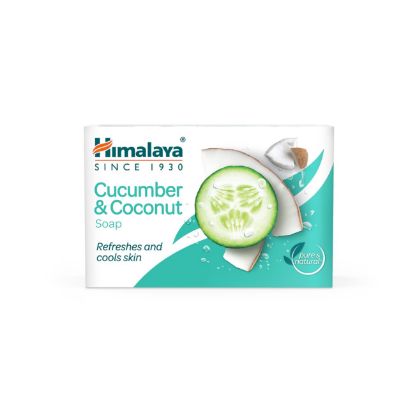 Picture of Himalaya Cucumber & Coconut Soap -  75g
